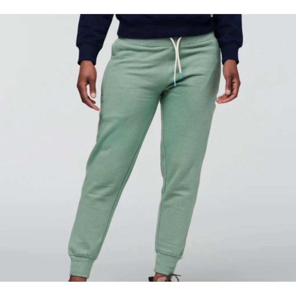 Cotopaxi Do Good Sweatpants Women Sage Green Large Organic Cotton Joggers